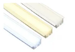 PerfilFlex led siliconado incrustar 20x15mm 3000k rollo x 25m