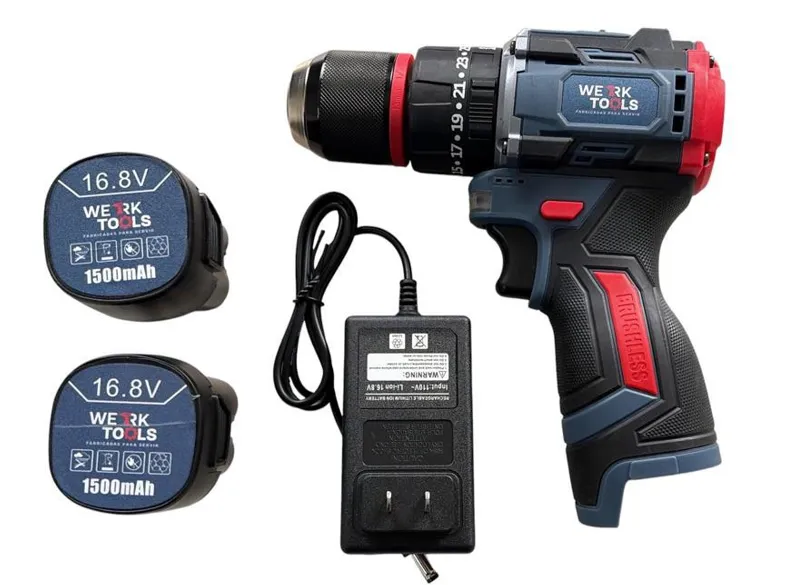 [TR-005] Taladro atornillador inalambrico 1/2" 16.8v 40 n.m
