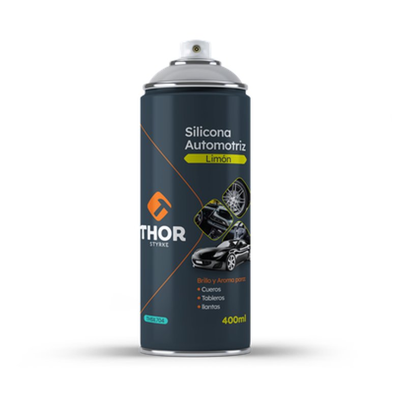 [THSIL704] Silicona en spray 400ml aroma limon thor
