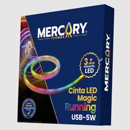 Cinta led neonflex magic running usb x 5m incluye controlador y adaptador