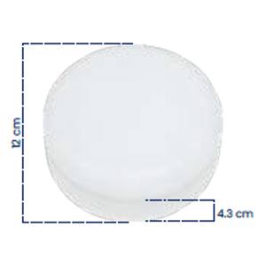 Panel led frameless 18w redondo 3000k sobreponer