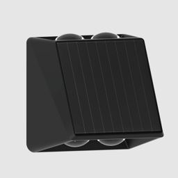 Aplique up/down led solar 4l cct/rgb 12 tonos mercury
