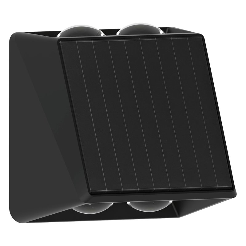 [ISL101] Aplique up/down led solar 4l cct/rgb 12 tonos mercury