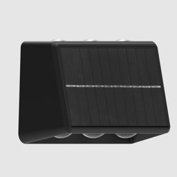 Aplique up/down led solar 6l cct/rgb 12 tonos mercury