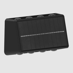 Aplique up/down led solar 8l cct/rgb 12 tonos mercury
