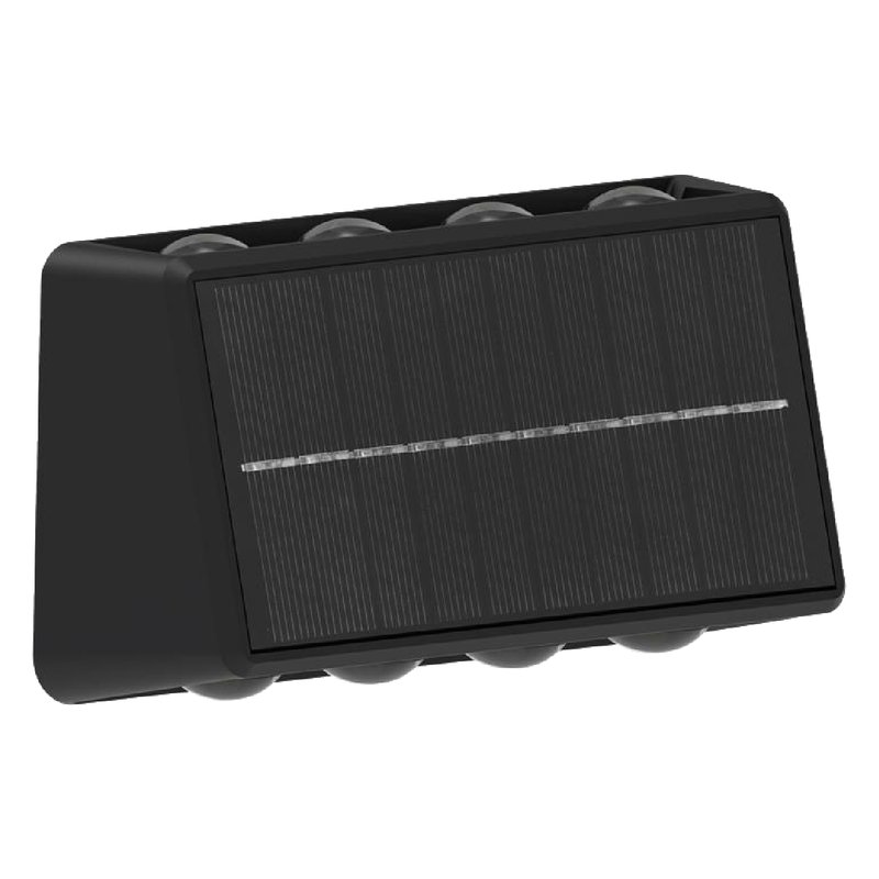 [ISL103] Aplique up/down led solar 8l cct/rgb 12 tonos mercury