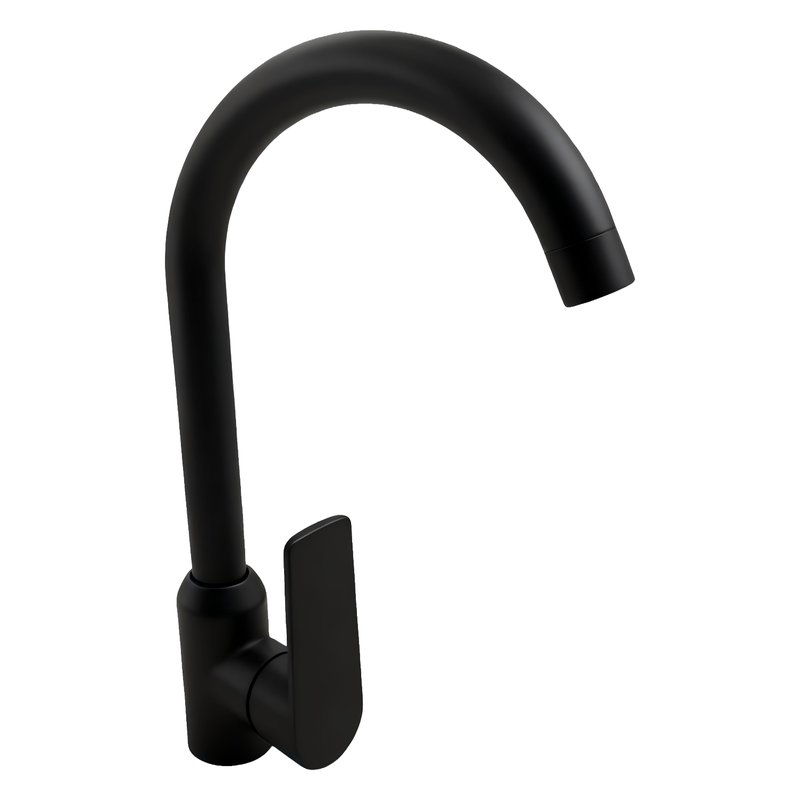Lavaplatos monocontrol iseo negro mate