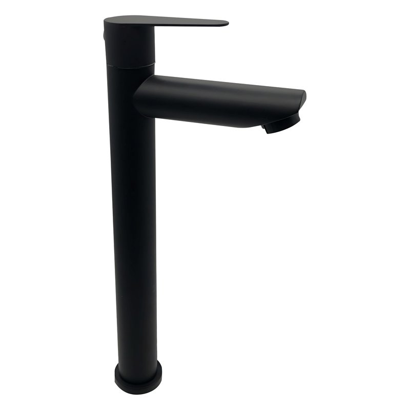 Llave lavamanos agua fria liffeyalta negro mate