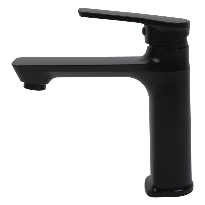 Lavamanos monocontrol medio lioson negro