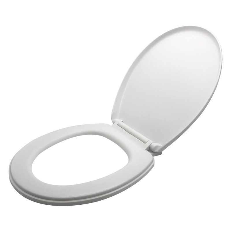 [VQAHTS001] Asiento sanitario redondo blanco caida lenta