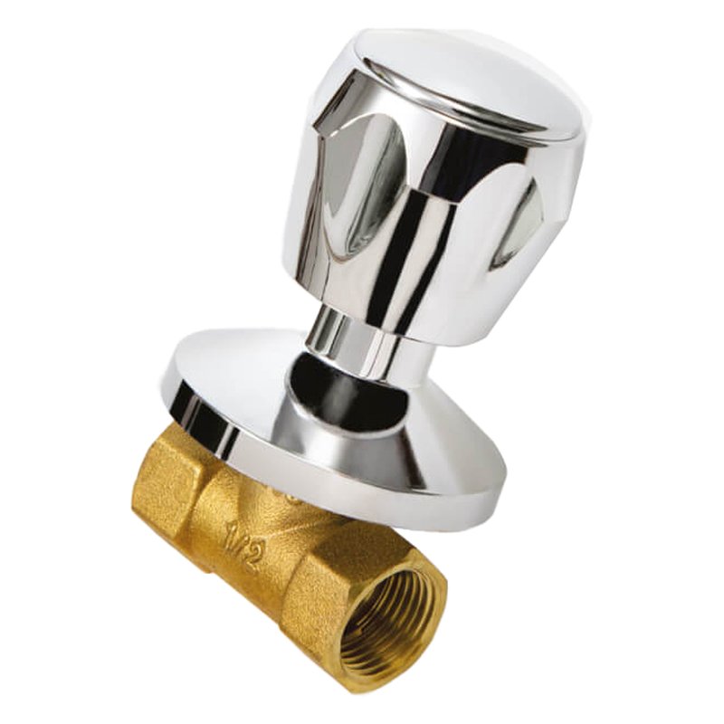 [VQARD005] Registro de ducha 1/4 giro pomo cromo
