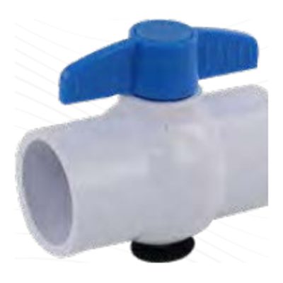 Valvula bola pvc lisa 1/2“