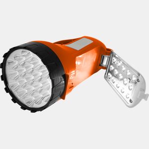 Linterna recargable 19led 2820 1600ma recarga con cable thor
