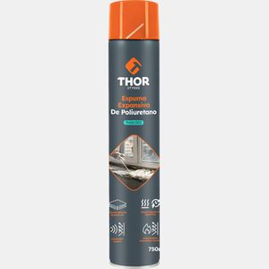 Espuma poliuretano pu (expasiva) 750ml thor
