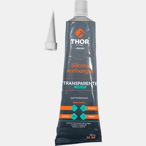 Silicona transparente antihongos blister 50gr thor