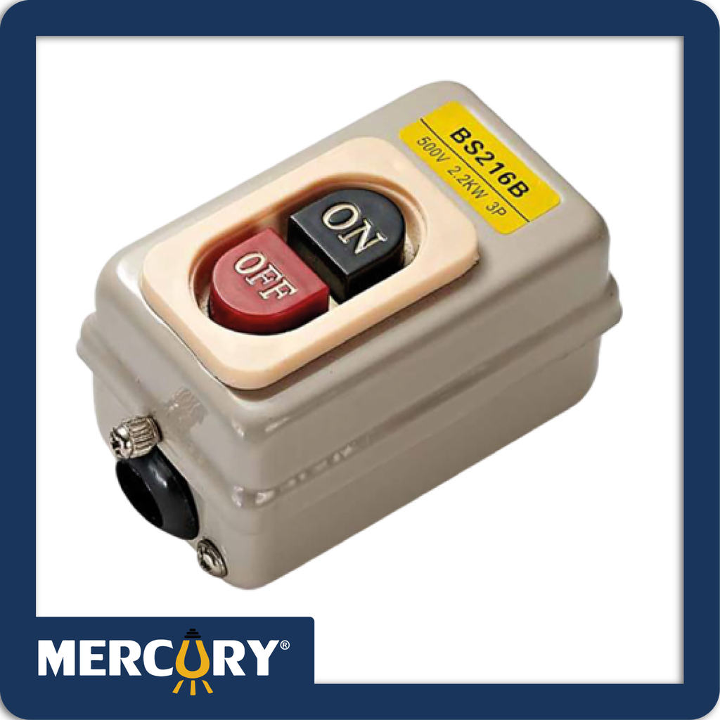 Interruptor push button on - off 30a